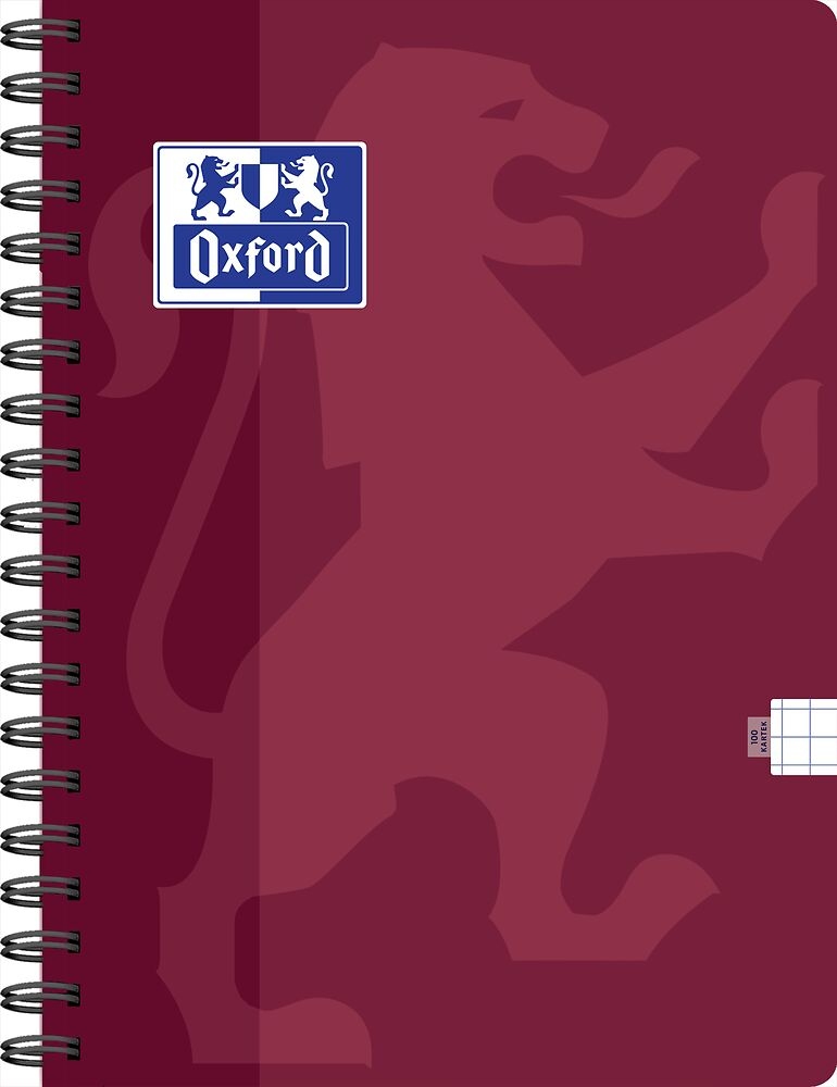 Kołozeszyt A4 100k kratka TOUCH TREND OXFORD